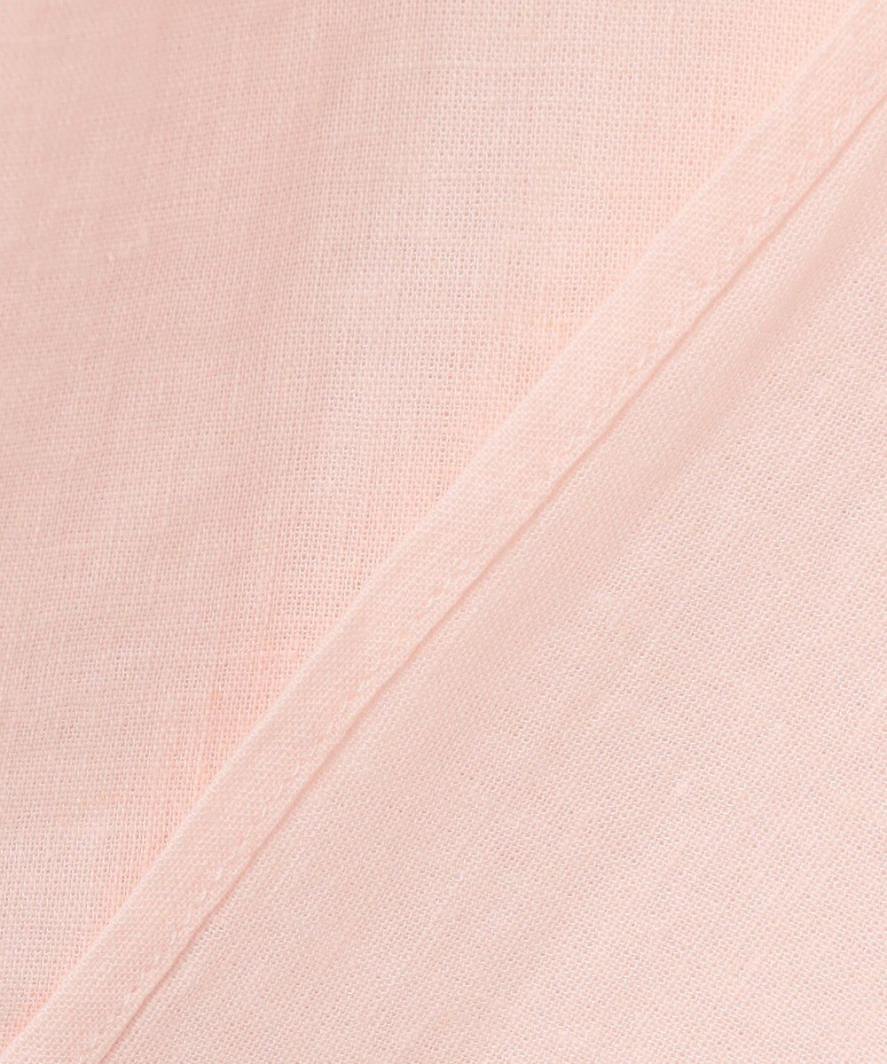 ANY 【手洗い可能】ヨーロピアンリネンスキッパーネックブラウス 