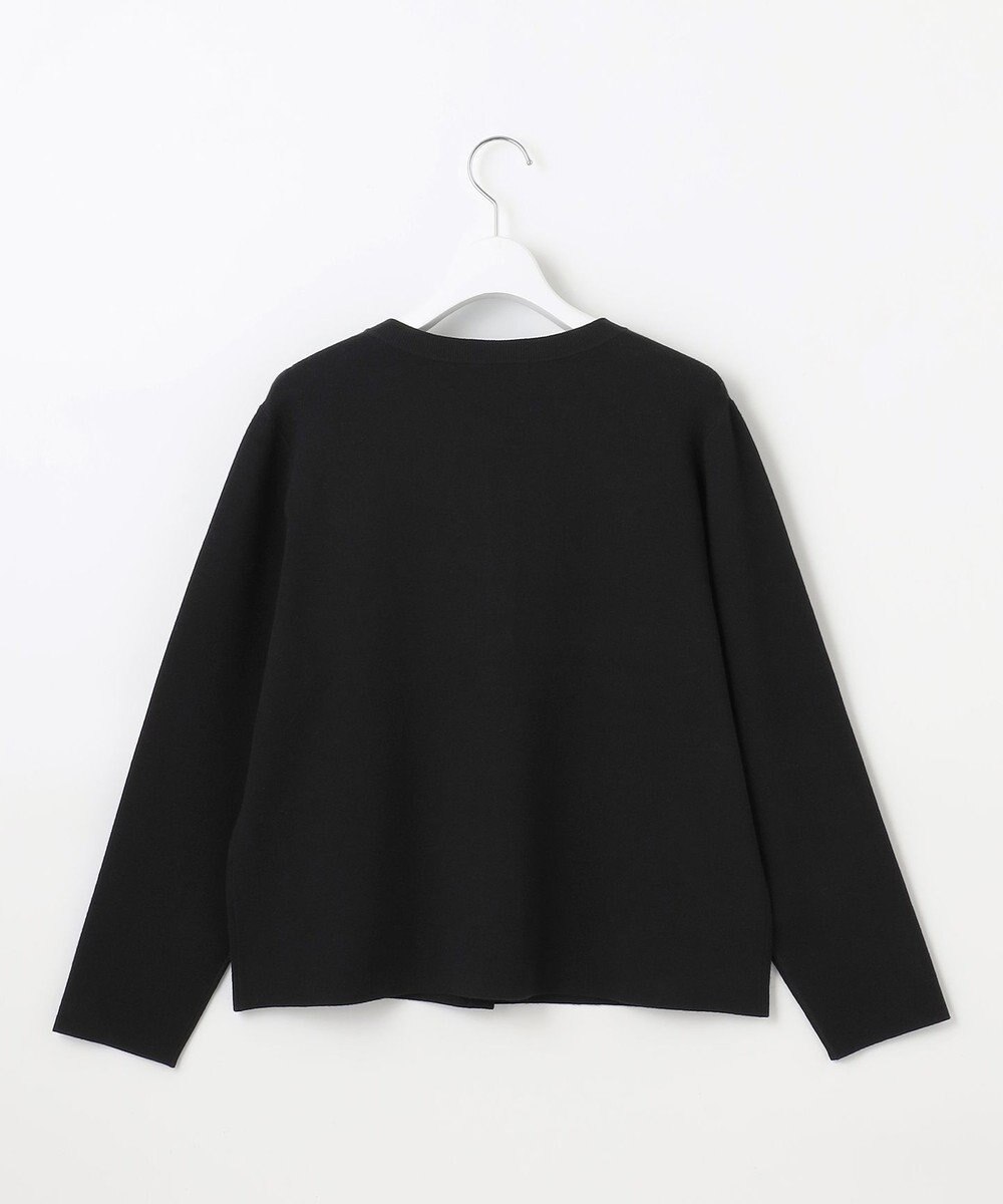 自由区 【アンサンブル対応・洗える】レーヨンストレッチ カーディガン 