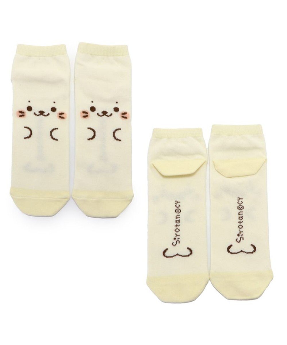 Mother garden しろたん 靴下2足セット 《しろたん顔ぼん/紺色足袋》 スニーカーソックス 