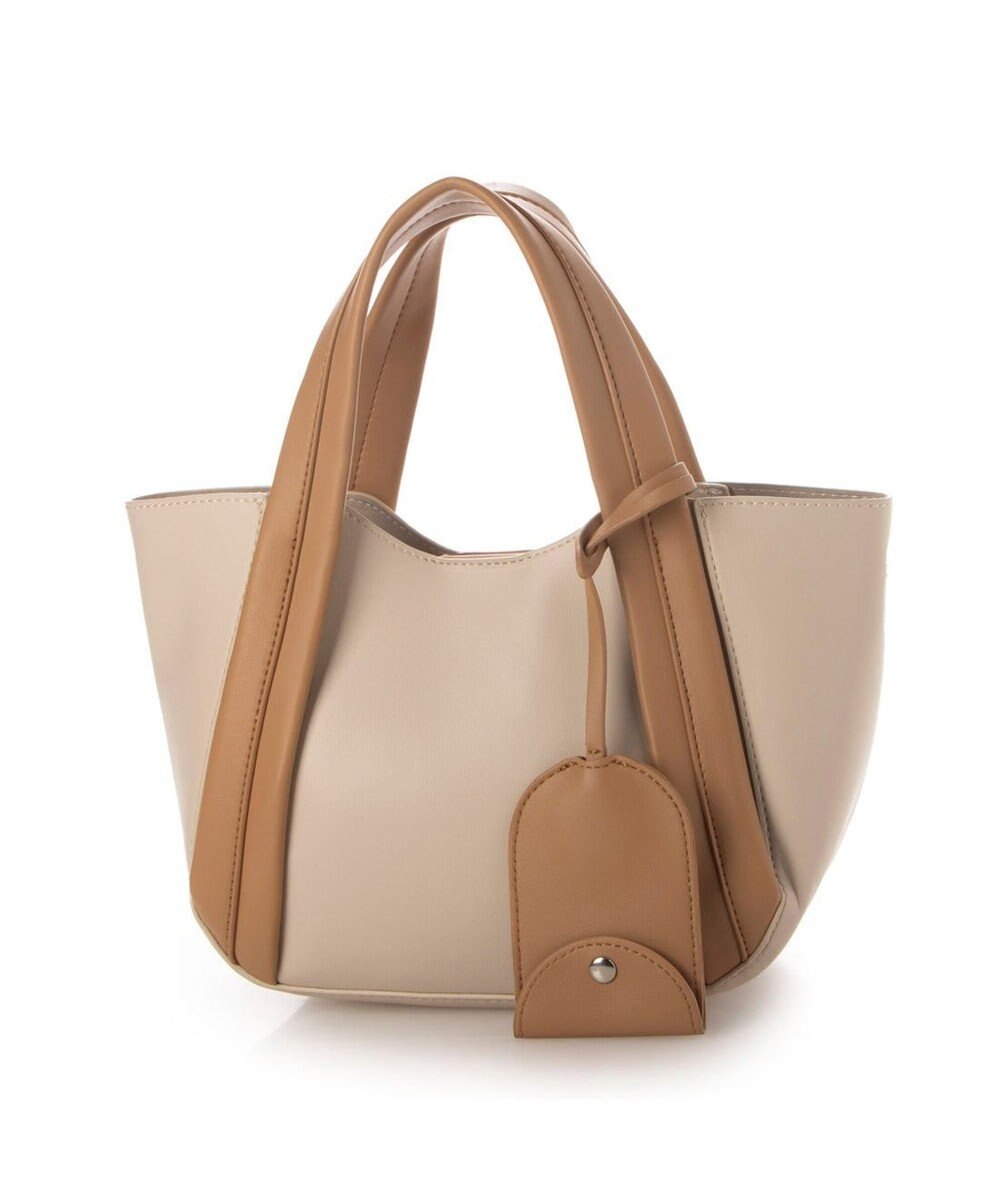 UNBILLION カシュカシュ cachecache / キーチャーム付きラウンドミニ2wayトート 