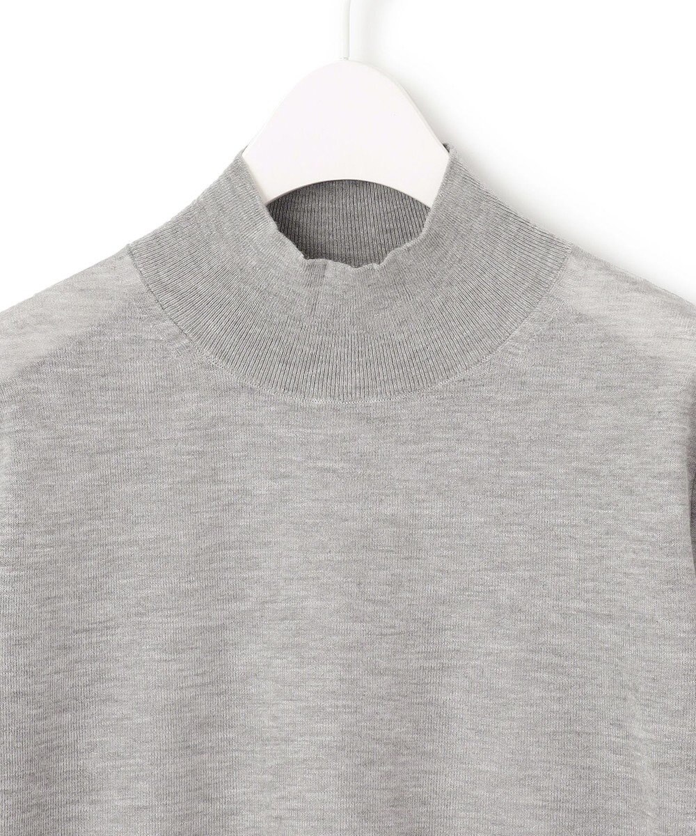 ICB 【洗える】ヴィスコースシアー ハイネックプルオーバー 