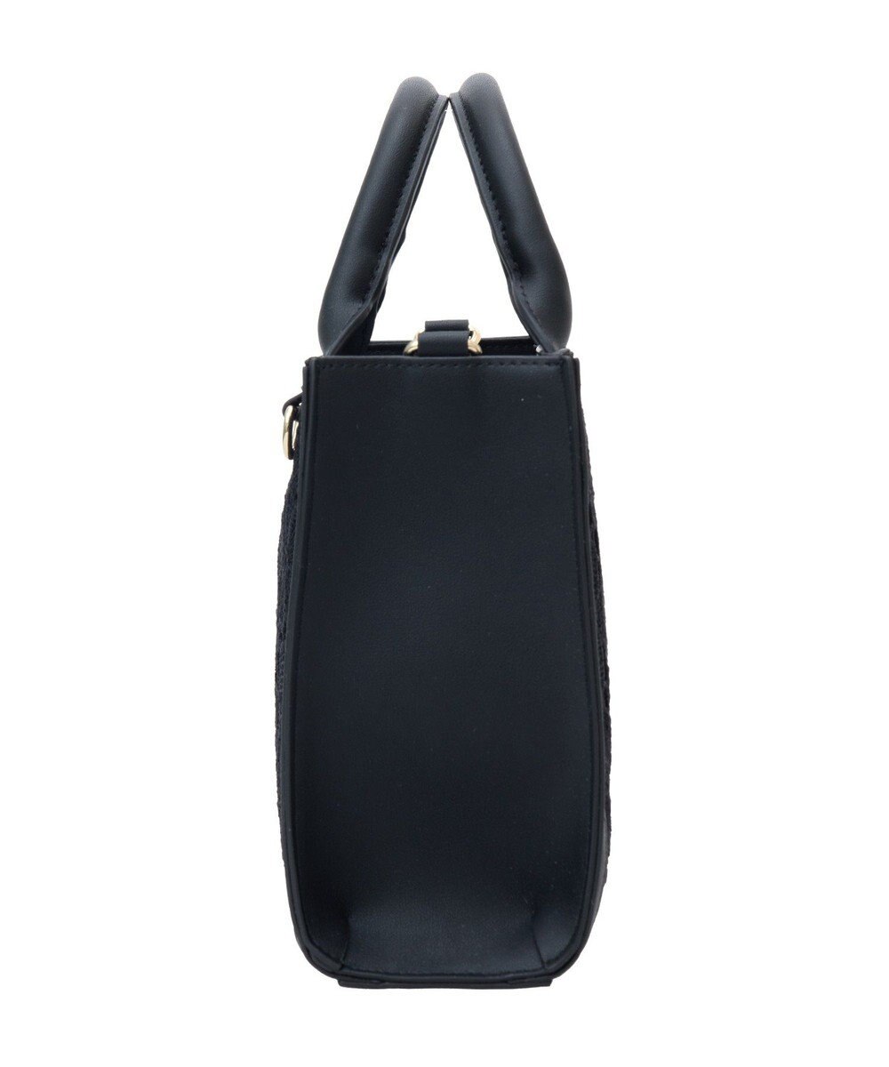 Maison de FLEUR EC限定フラワーレース2Wayスクエアトートバッグ 