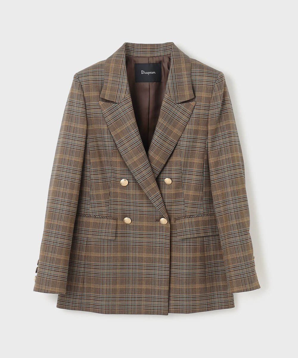 GRACE CONTINENTAL ダブルブレストstジャケット 