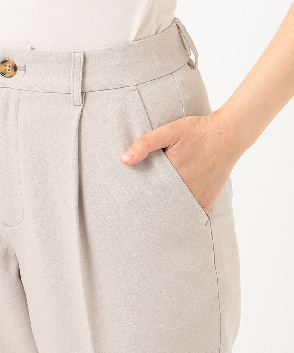 ANY L 【UVケア】【吸水速乾】マルチストレッチ テーパードパンツ 