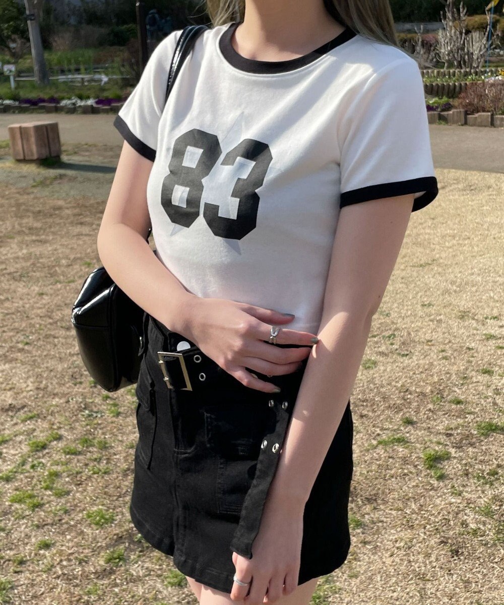 WEGO デザインプリントチビＴ 