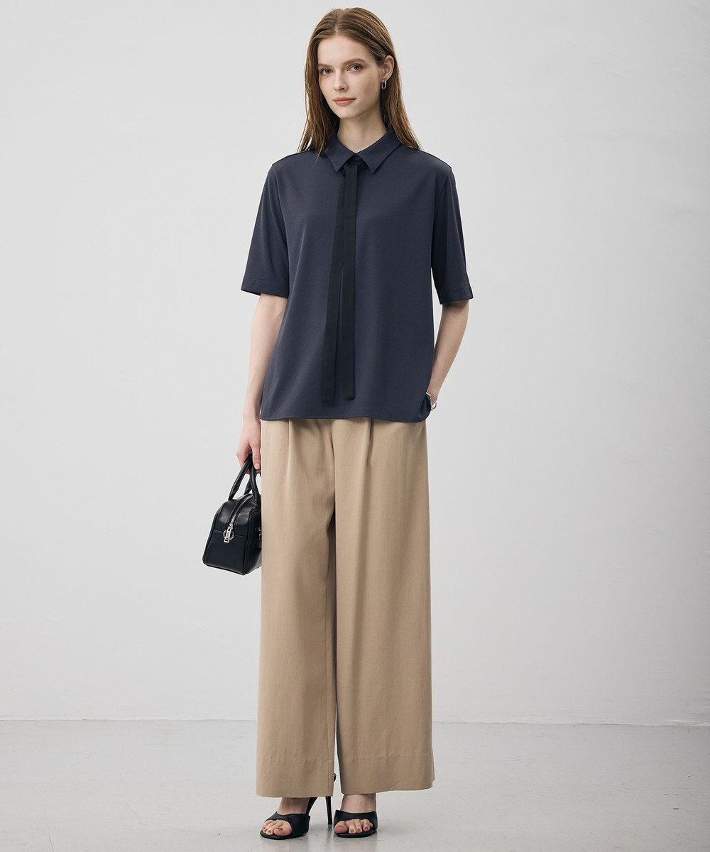 ICB Ry/Liバイオストレッチ ワイドパンツ 