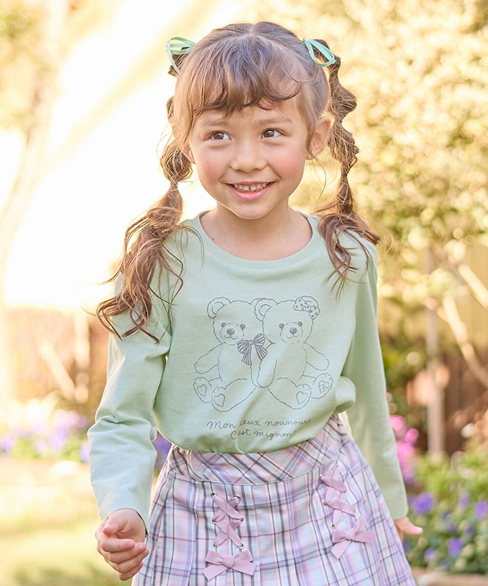 ANY KIDS 【WEB限定】7days プリント Tシャツ 