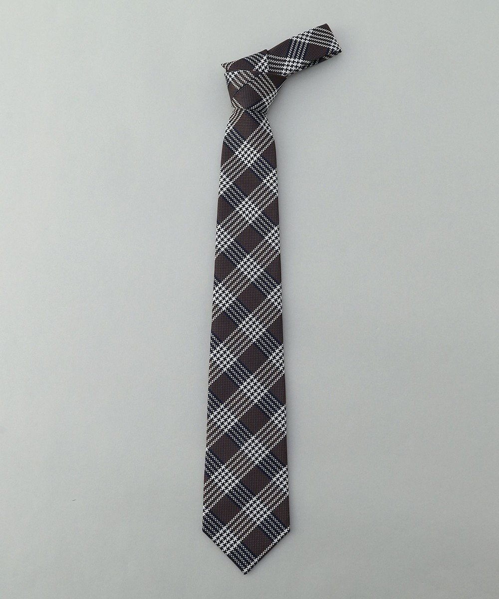 GOTAIRIKU GOTAIRIKU別注【日本製】シルク ネクタイ_チェック柄 