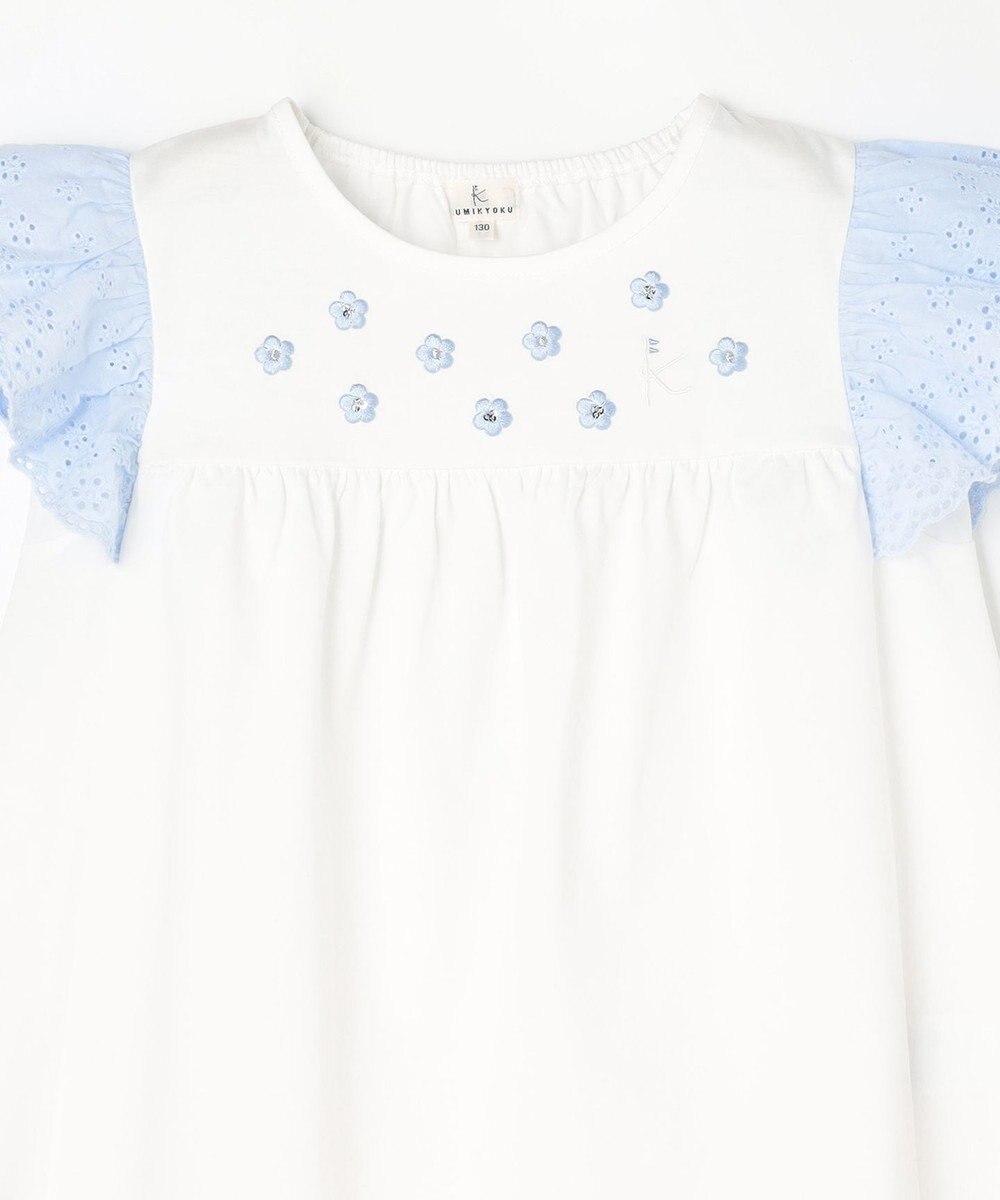 組曲 KIDS 【110-140㎝】 petit fleur エンブロイダリーチュニック 