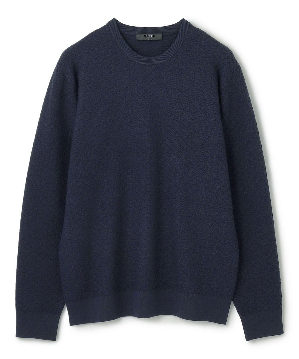JOSEPH HOMME 新色追加【洗える】ヴィスコースリンクス　クルーネックニット 