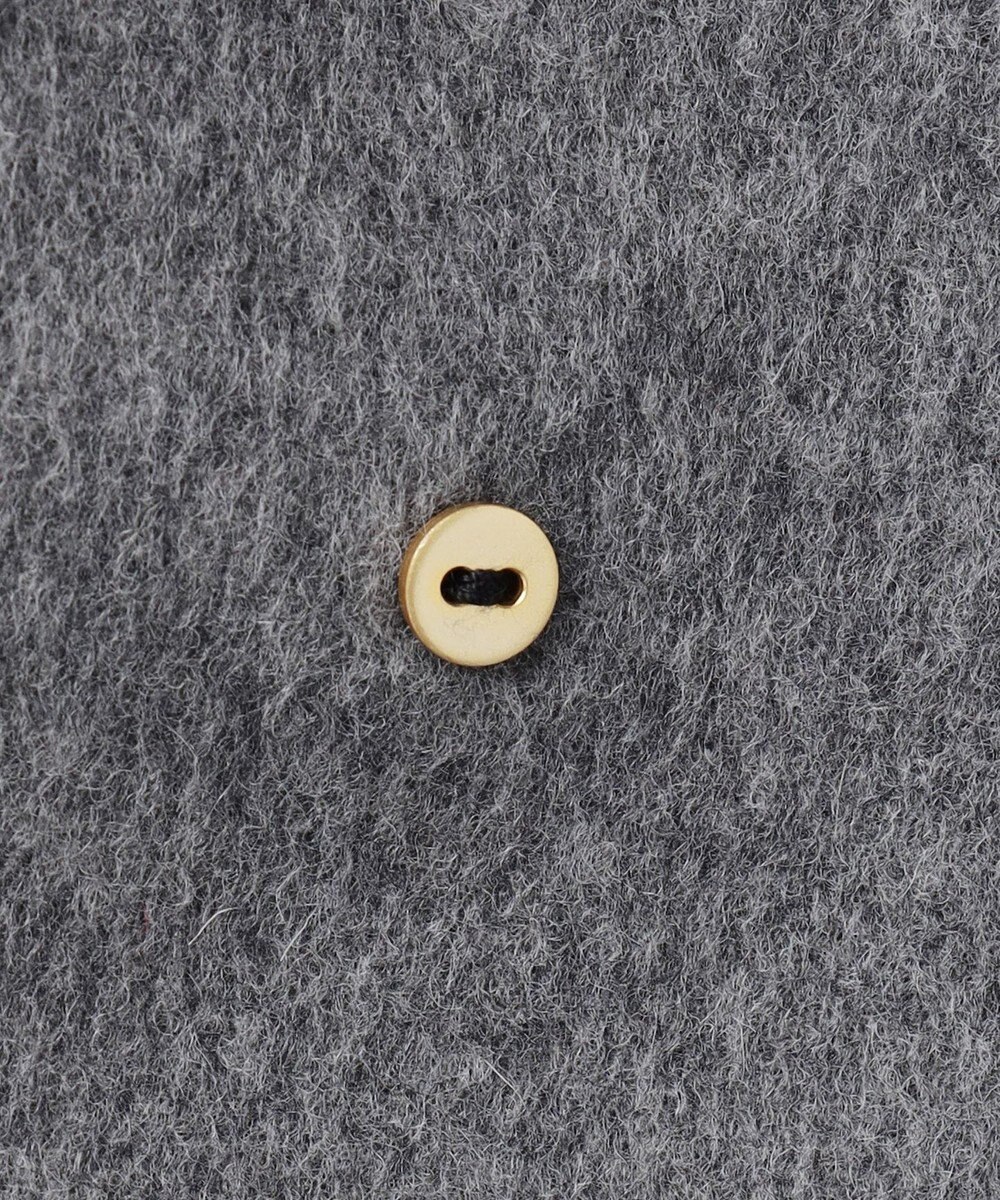 BEIGE， 【WEB限定】PAYSON / ウールリバーオーバーサイズステンカラーコート 