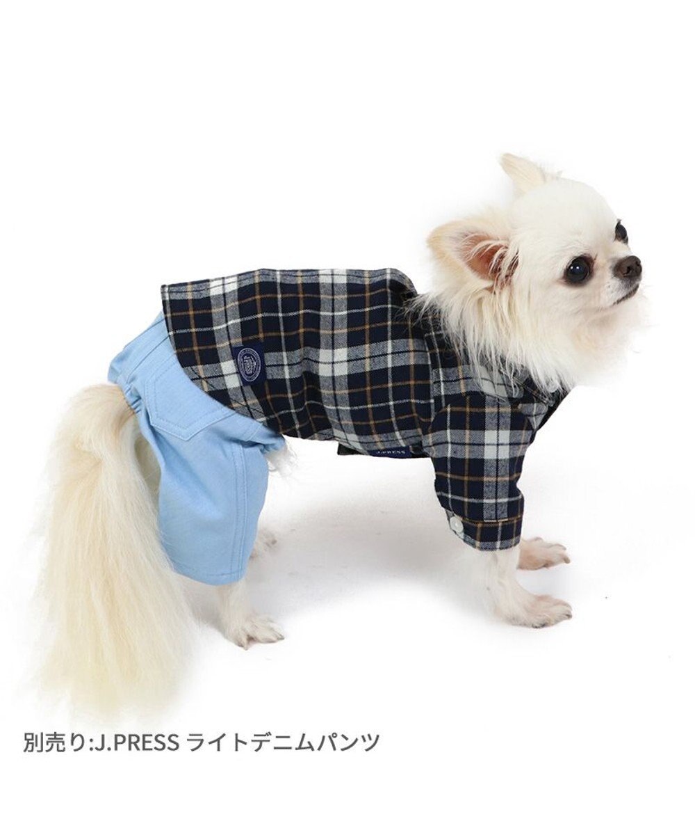 PET PARADISE J.PRESS  ビエラチェック シャツ 【小型犬】 
