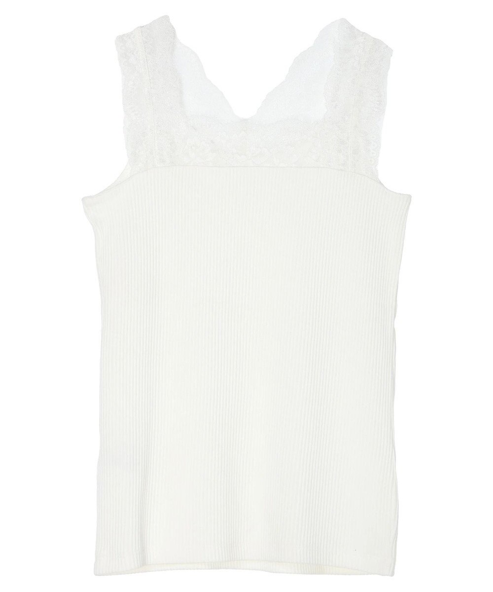 Green Parks レースタンクトップ 