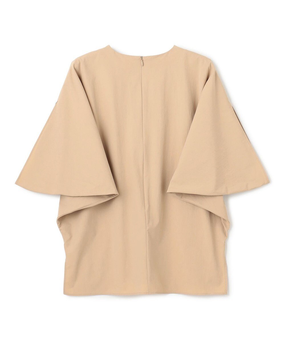 BEIGE， 【接触冷感/UVカット/洗える・BAILA 8.9月合併号掲載】YANN / Vスリットプルオーバーブラウス 