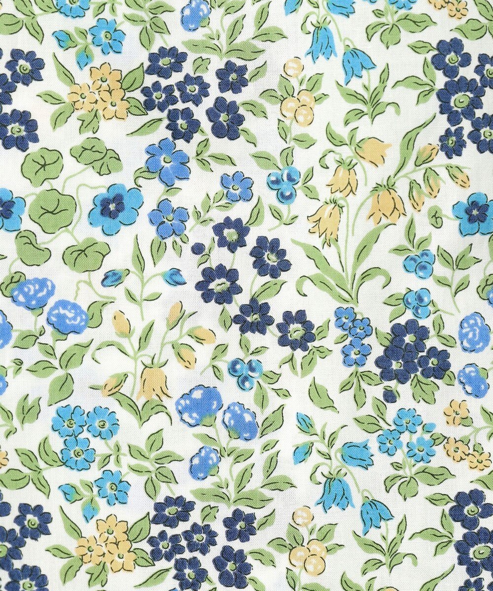 J.PRESS LADIES L 【洗える】Liberty Lilibet＆Hannah Rose スタンドカラー ブラウス 