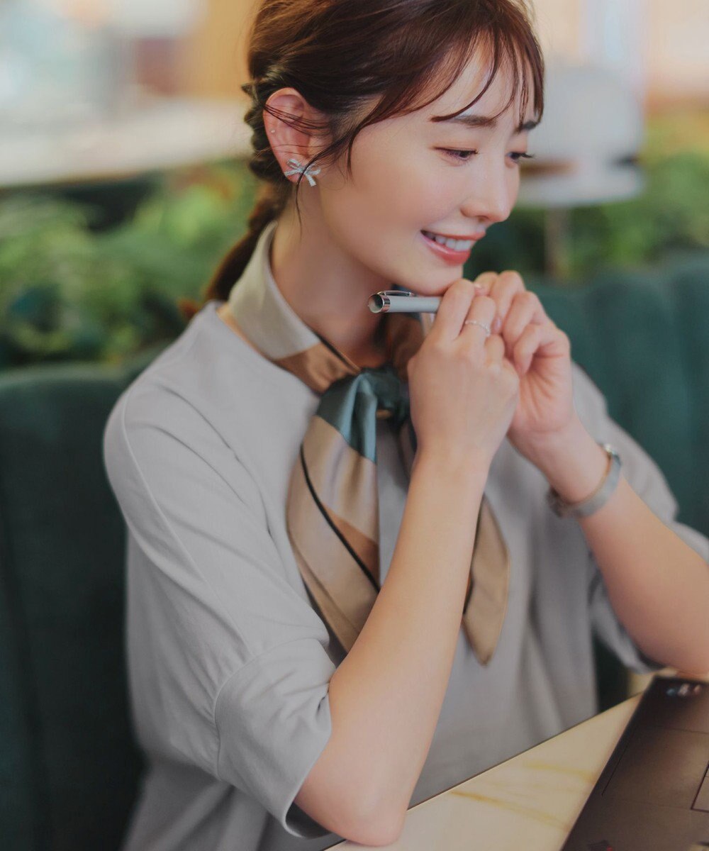 Tiaclasse L 【おのののかさん着用】冷凛(ひやりん)カノコドルマンスリーブカットソー 