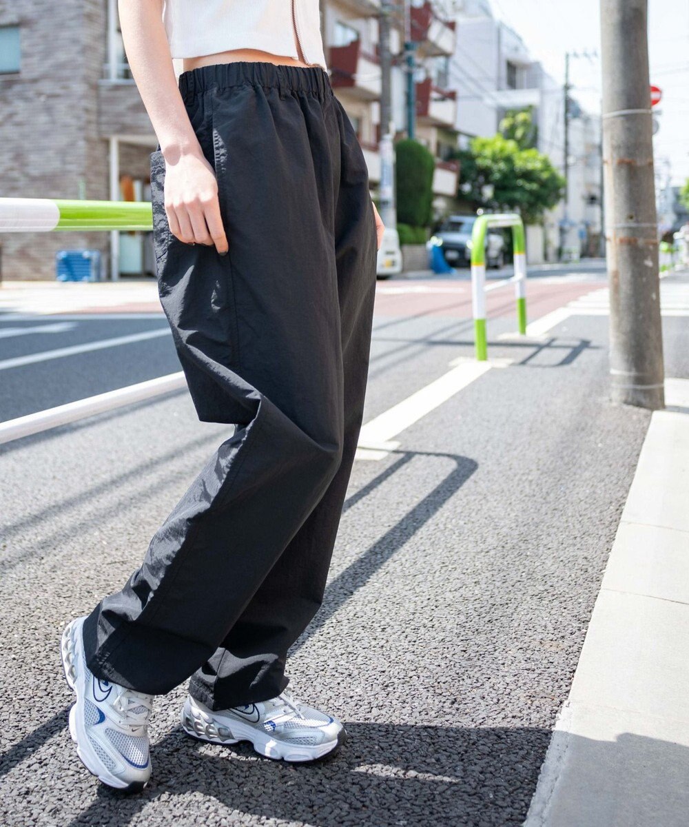 WEGO ナイロンイージーパンツ 