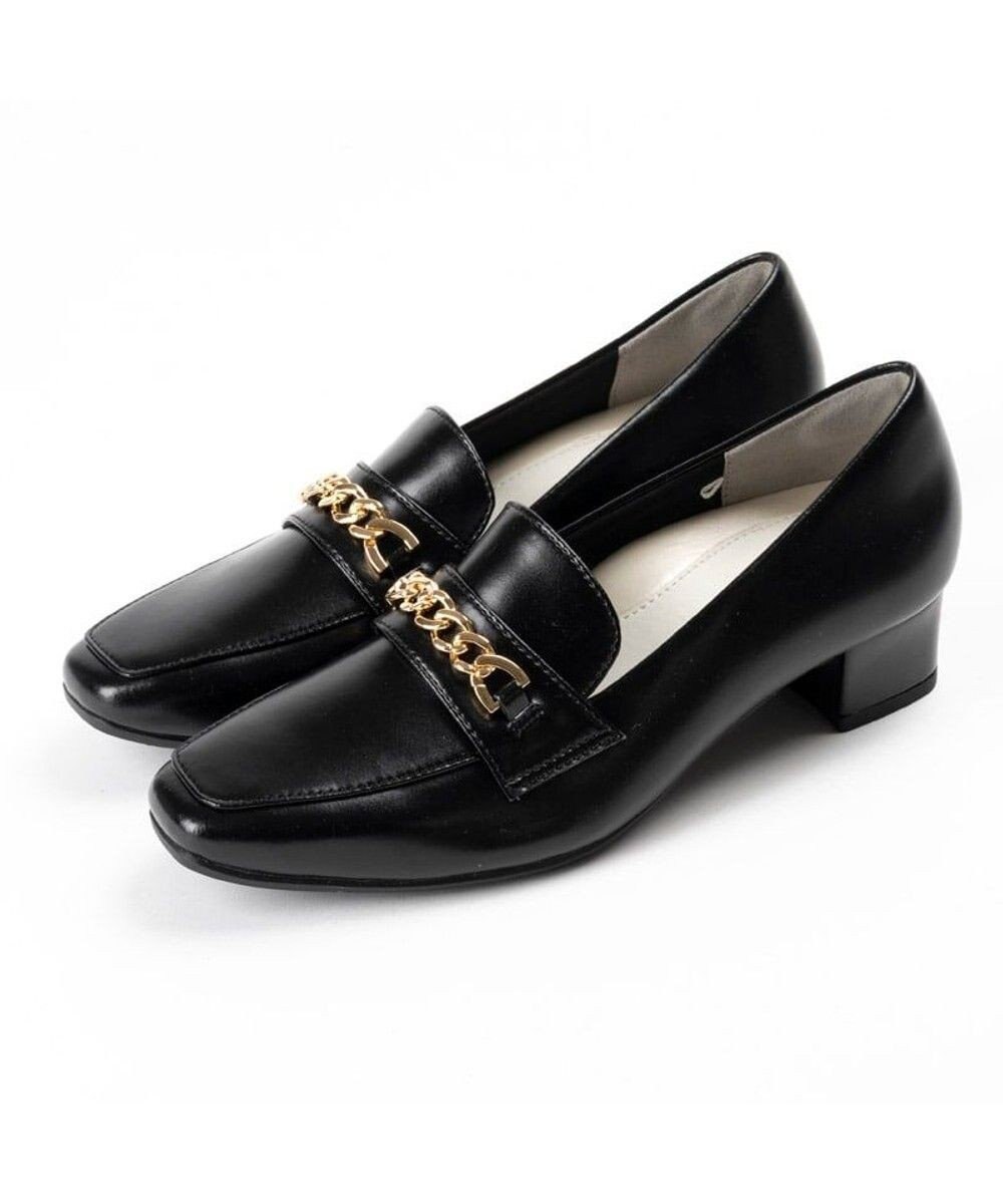 AcureZ 足ゆび広がる×キレイ ビットローファーパンプス「母趾にやさしい美パンプス」 