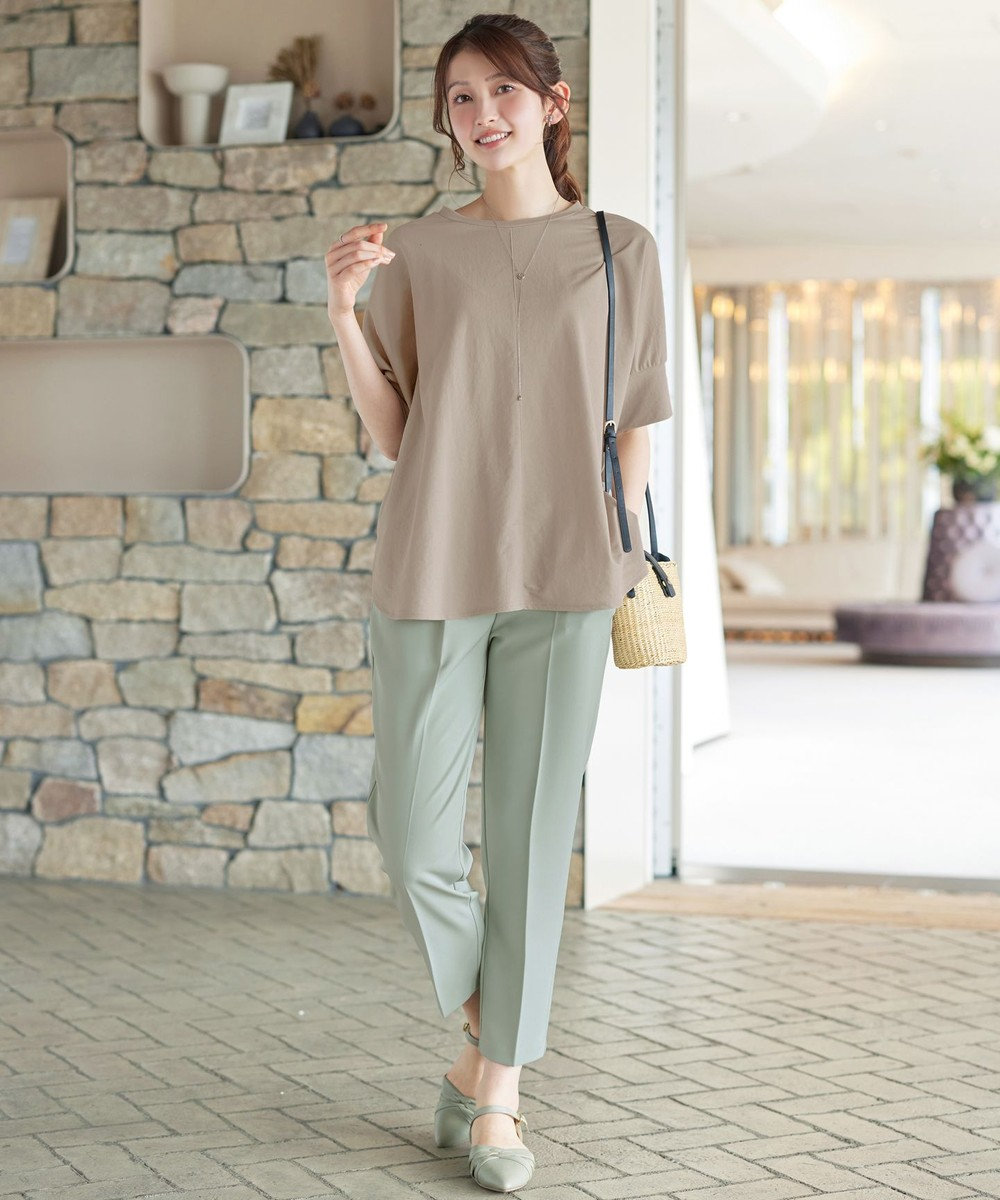 Tiaclasse L 【おのののかさん着用】冷凛(ひやりん)カノコドルマンスリーブカットソー 