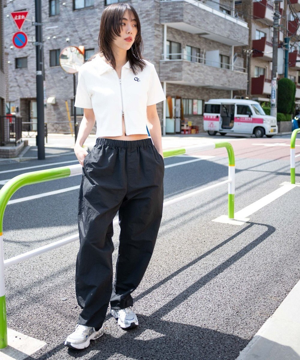 WEGO ナイロンイージーパンツ 