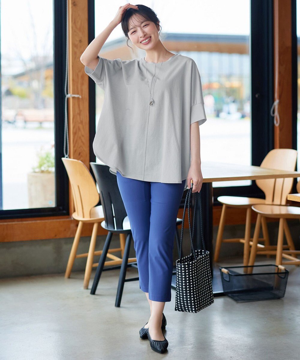 Tiaclasse L 【おのののかさん着用】冷凛(ひやりん)カノコドルマンスリーブカットソー 