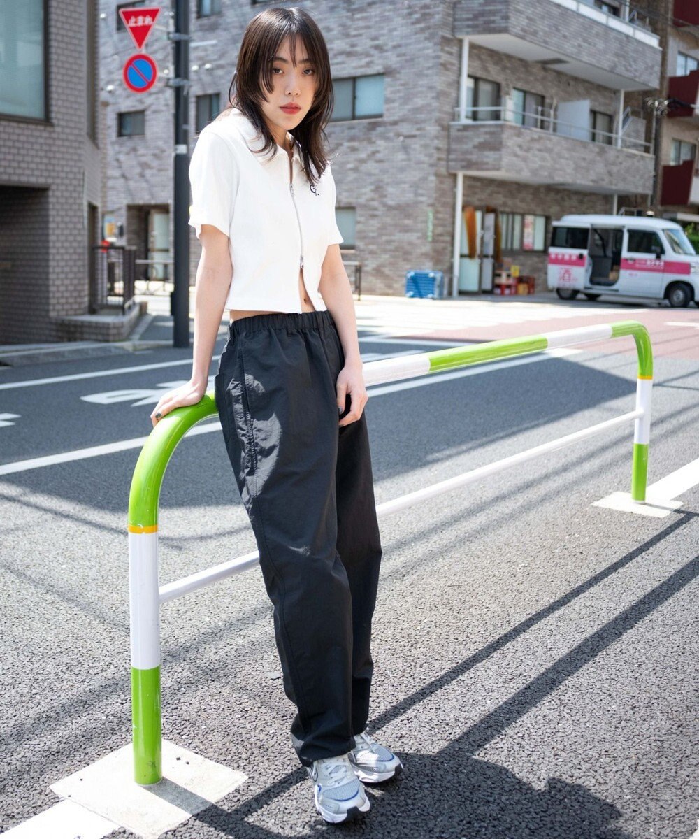 WEGO ナイロンイージーパンツ 