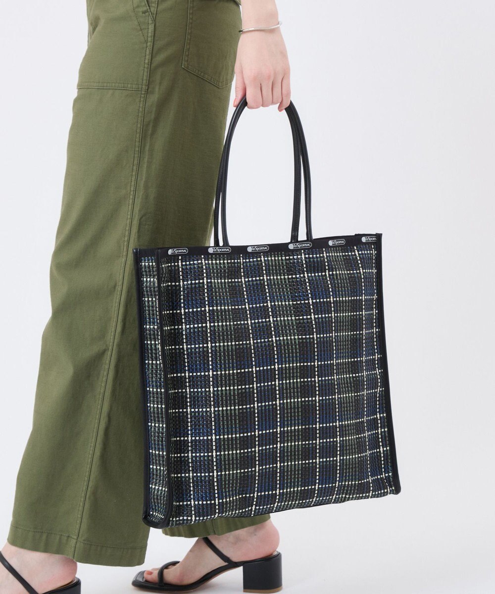 LeSportsac WOVEN LG TOTE/マルチメッシュノワール 