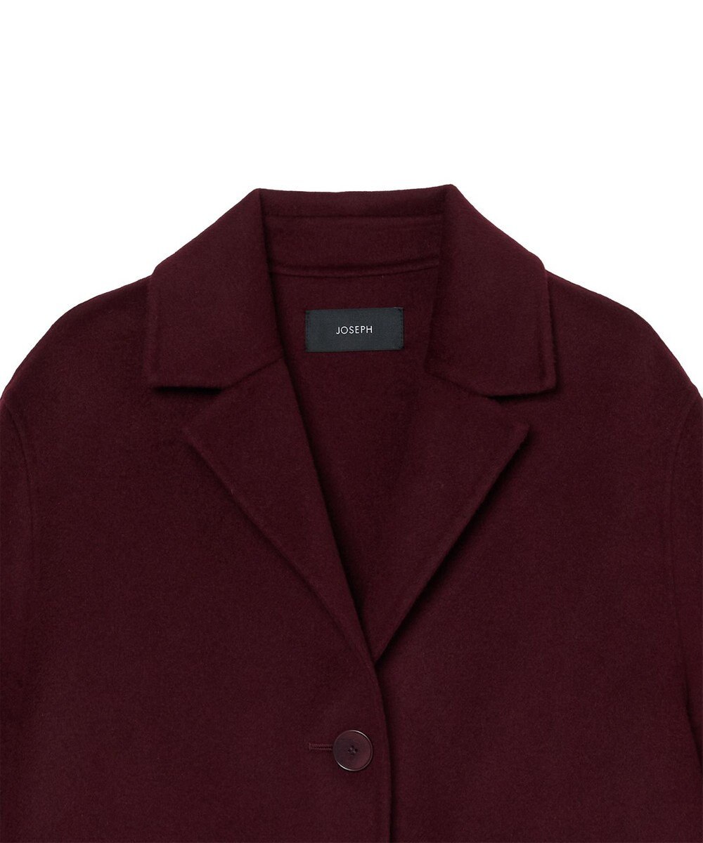 JOSEPH 【WEB＆OUTLET限定】ダブルフェイスウールキャッシュ シングルコート 