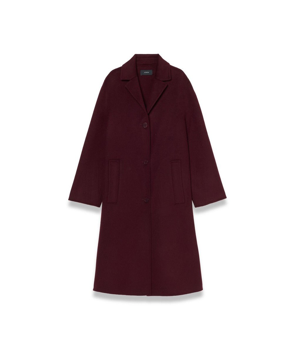 JOSEPH 【WEB＆OUTLET限定】ダブルフェイスウールキャッシュ シングルコート 