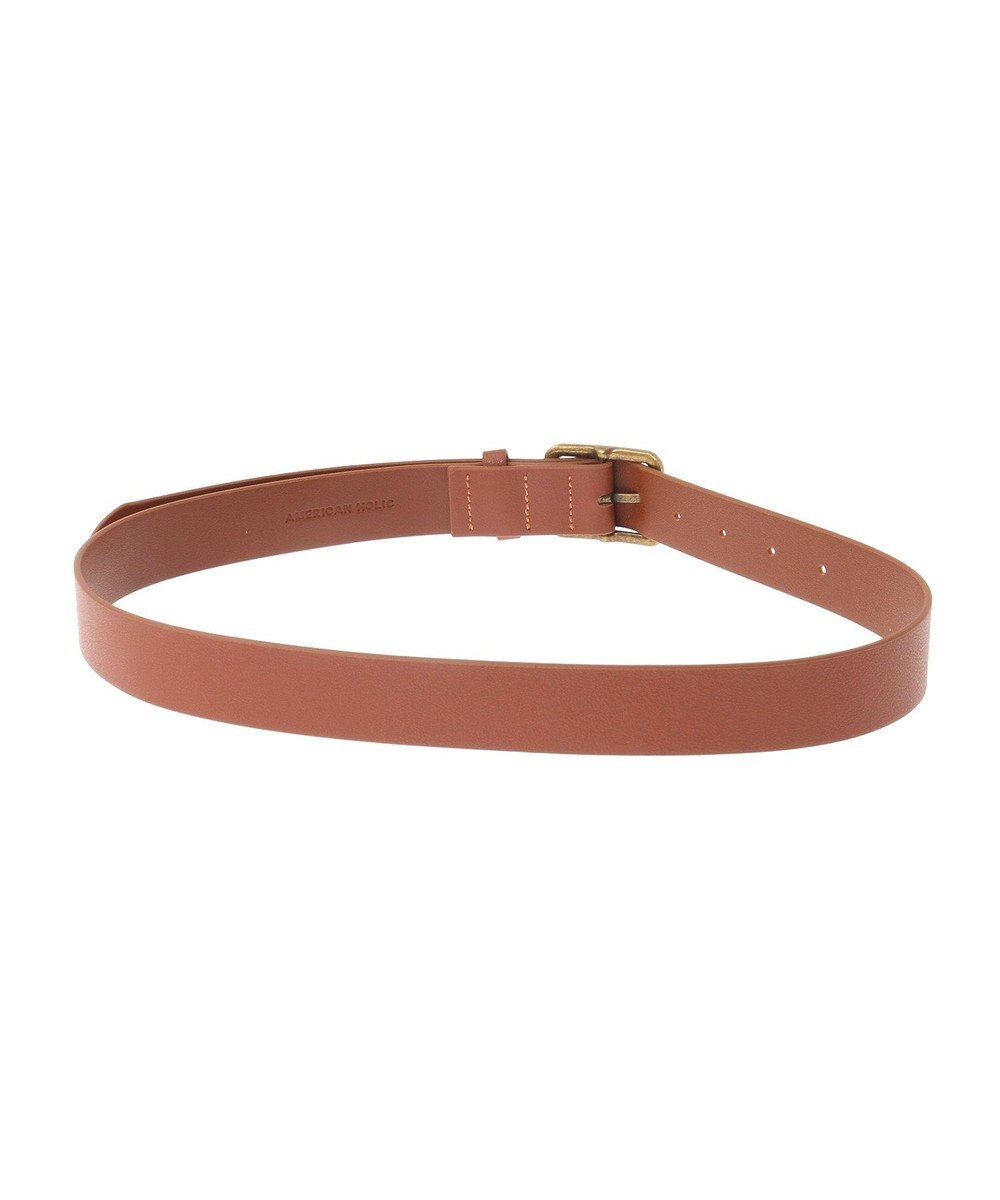 AMERICAN HOLIC スクエアバックルベルト 