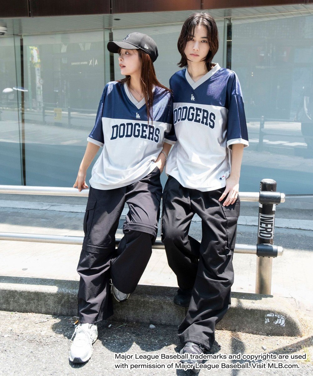 WEGO 【ユニセックス着用ITEM】別注MLBメッシュゲームグラフィックT（SS） 