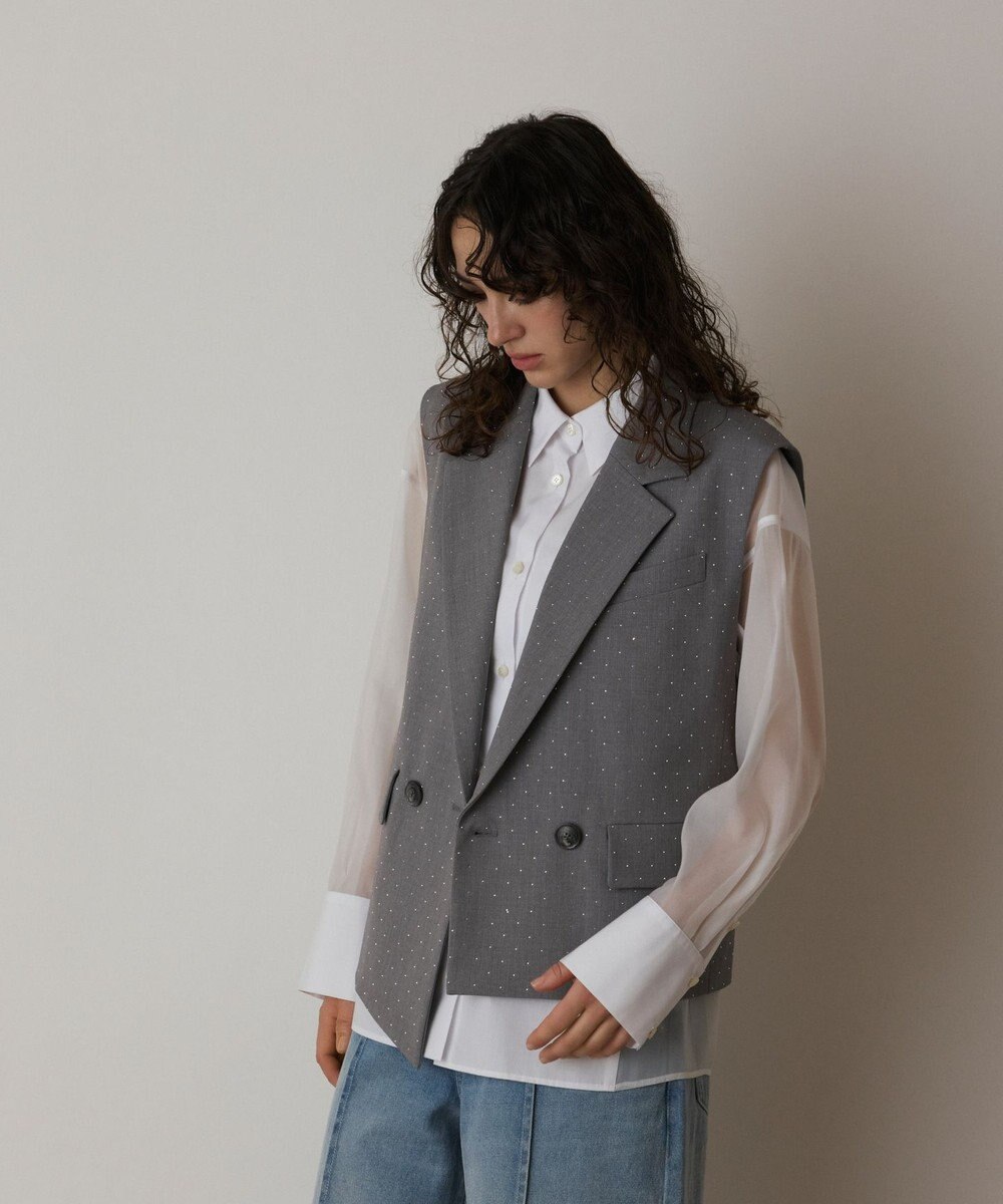 GRACE CONTINENTAL イレヘムビジュージレジャケット 