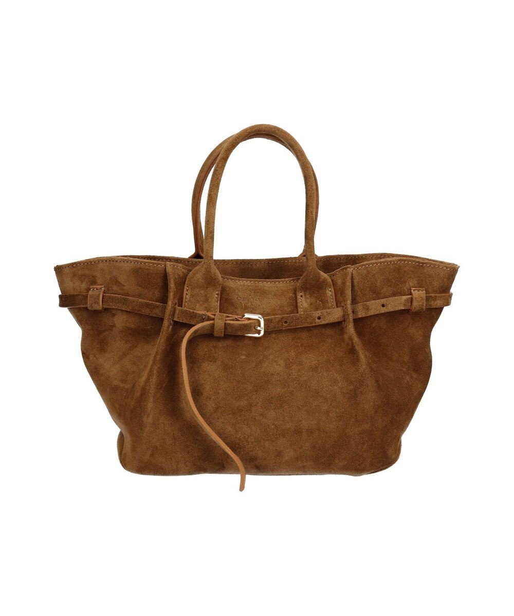 INTER-CHAUSSURES 【CHRISTIAN VILLA】レザーミディアムハンドバッグ 