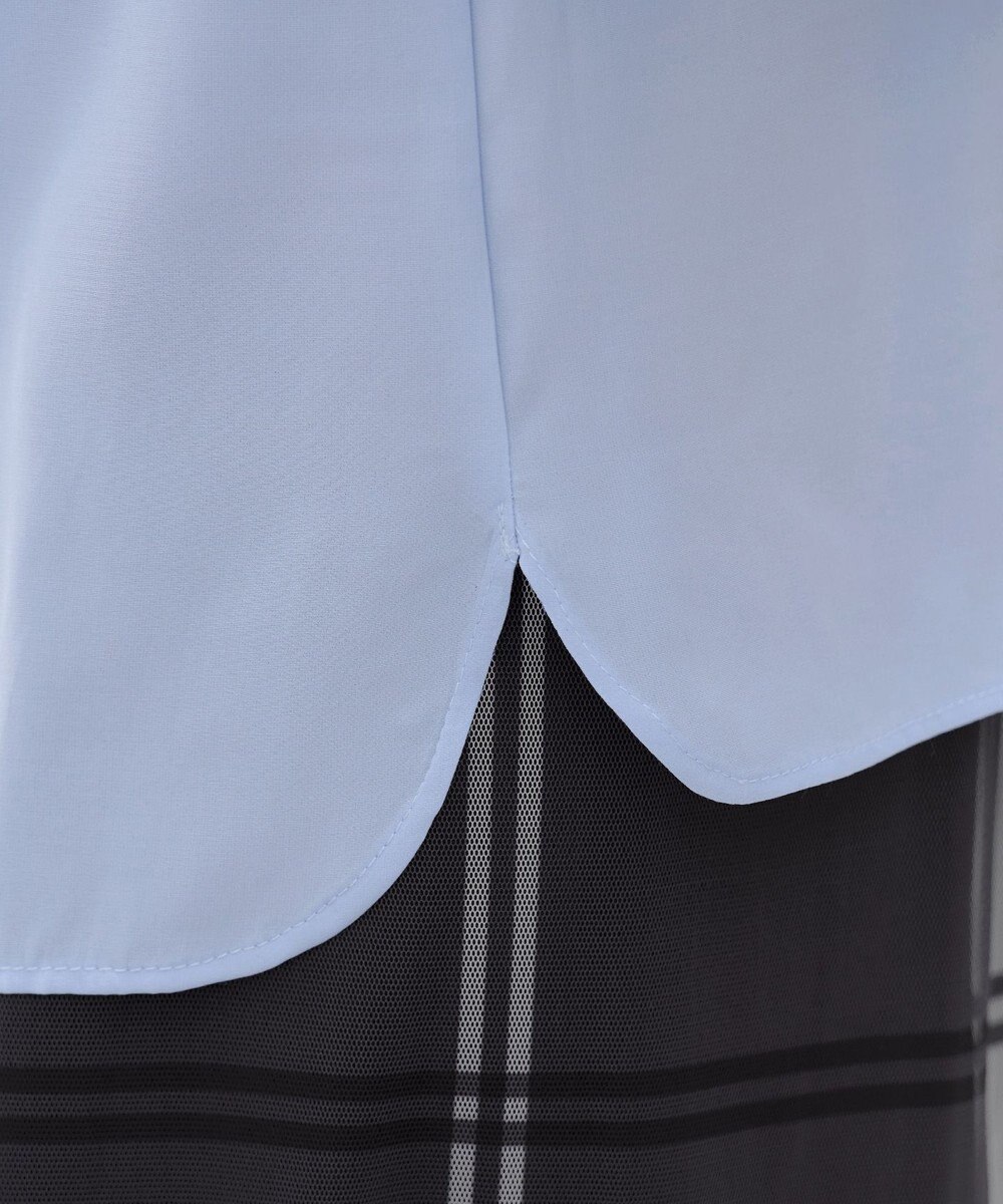 Tiaclasse フリルリボンブラウス 