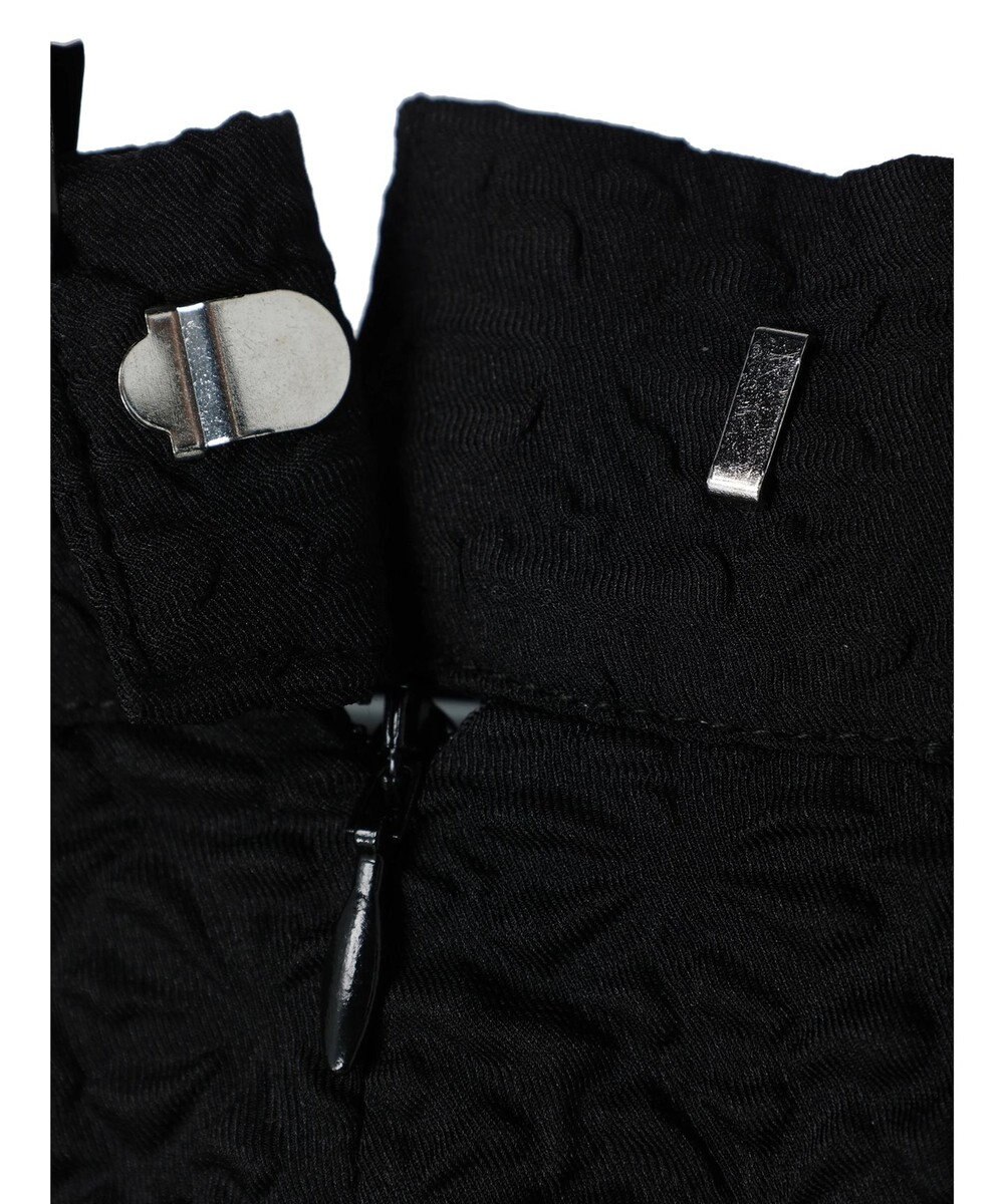 earth music&ecology エンボスフラワー　切替ボリュームスカート 