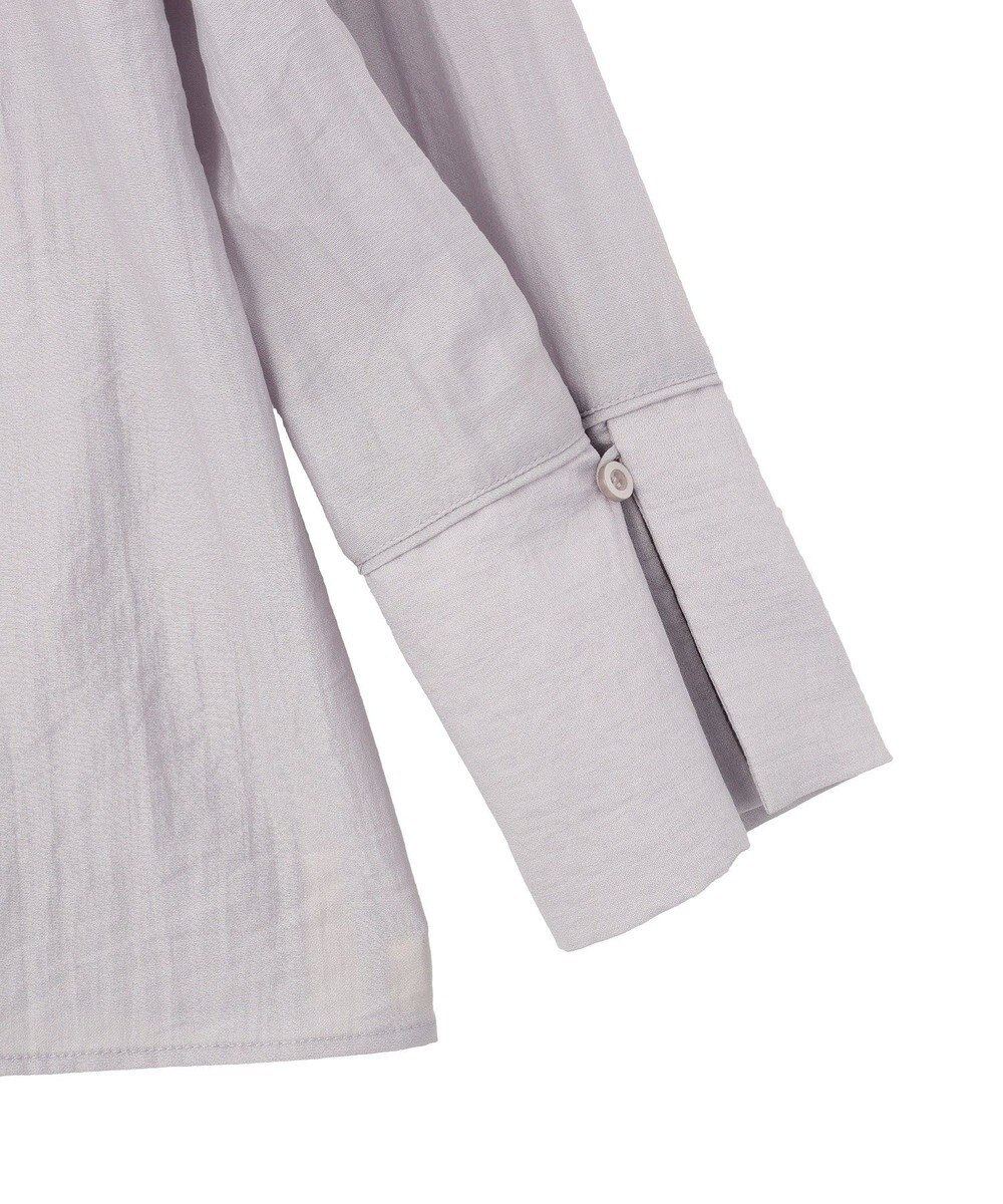 CRAFT STANDARD BOUTIQUE シアーオープンカラーシャツ 