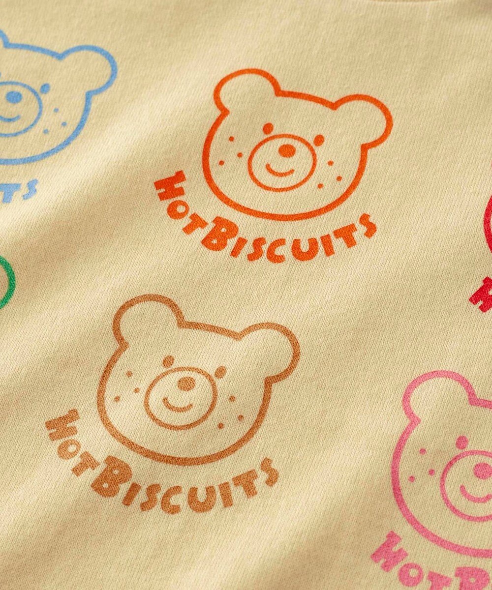 MIKI HOUSE HOT BISCUITS 【80-120cm】パステルビーンズ 長袖Tシャツ 