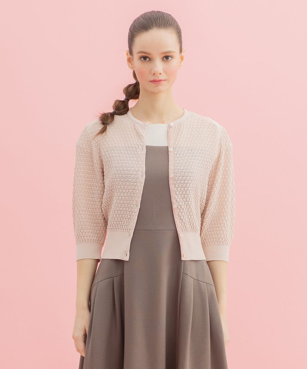 TOCCA 【洗える！】KNIT FLEURS カーディガン 