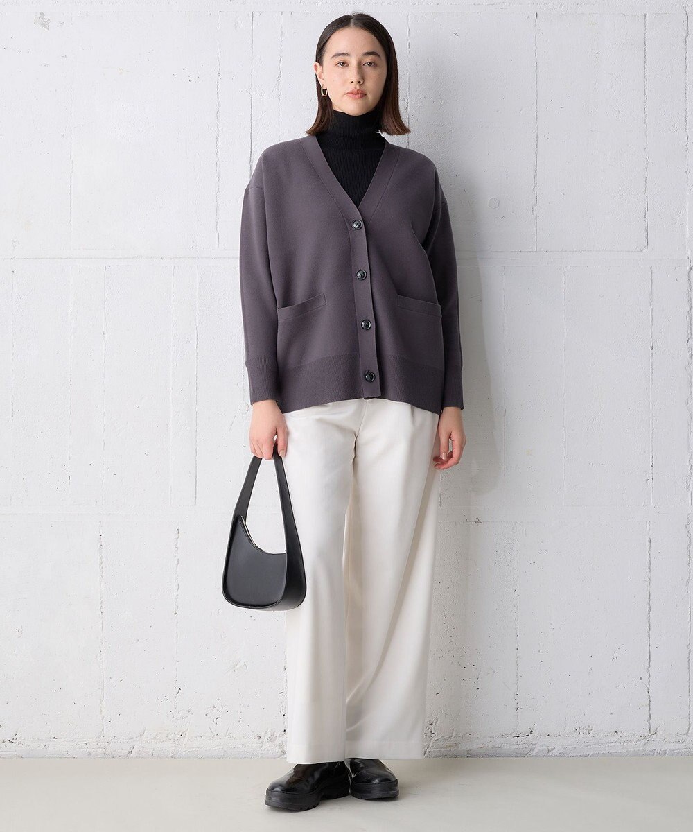 UNFILO スポンジニット カーディガン 