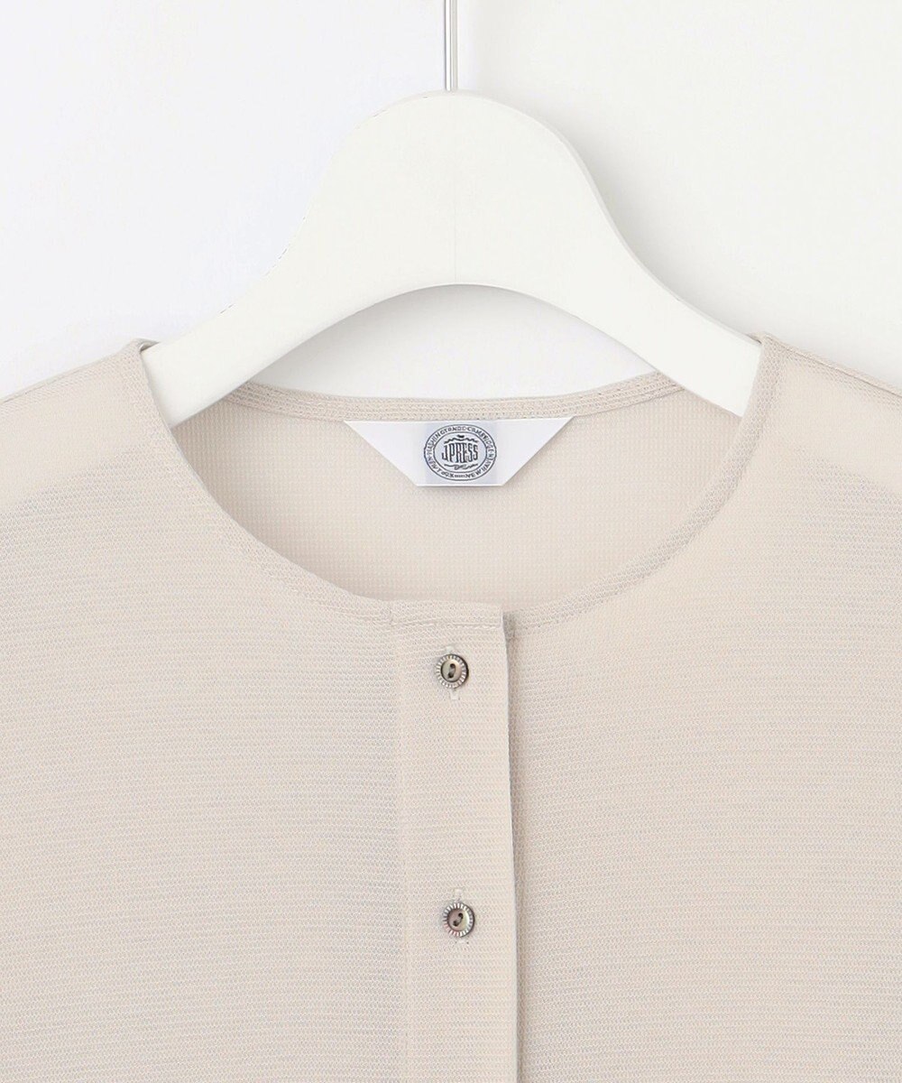 J.PRESS LADIES L シアータックフライス カーディガン 