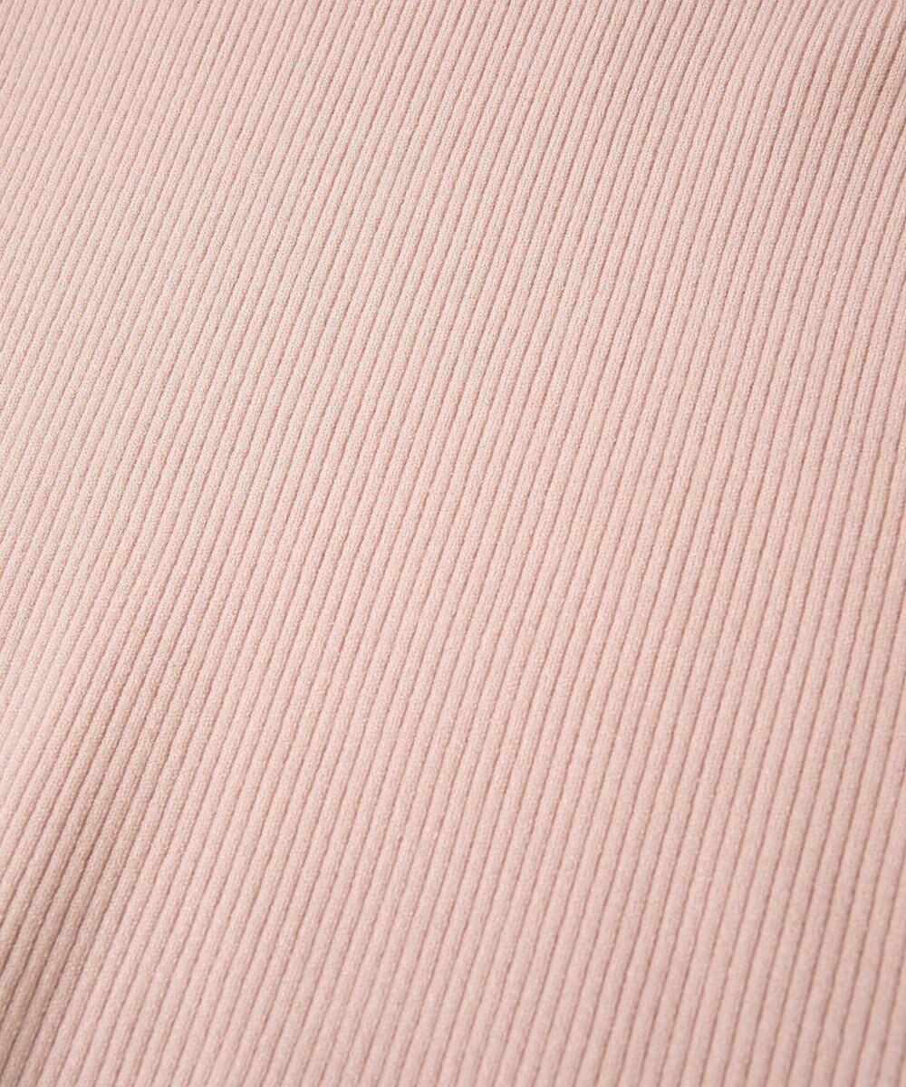 earth music&ecology ハートプレートリブニットプルオーバー 