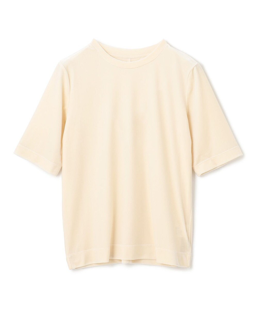 UNFILO ストレッチ ベロアＴシャツ 