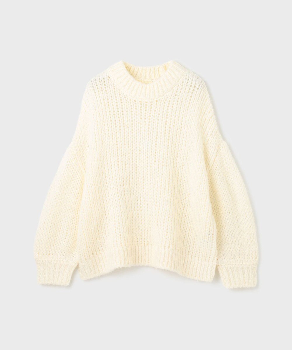 GRACE CONTINENTAL オーバールーズニットトップ 