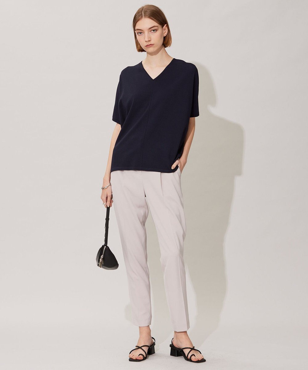 ICB L 【洗える】VIS/NYハイゲージ Vネックプルオーバー 