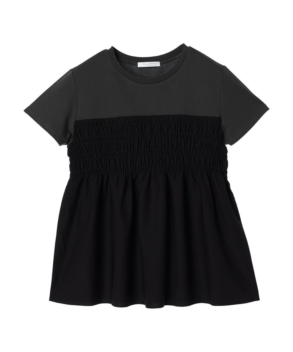 Green Parks シャーリングサテンドッキングプルオーバー 