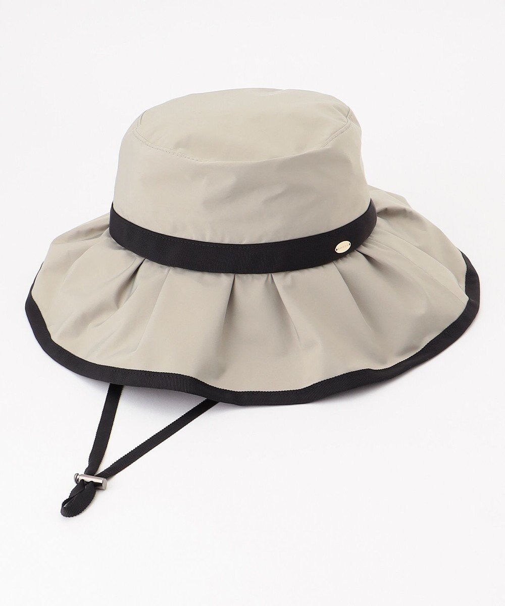 TOCCA 【UV99%以上カット・吸水速乾・抗菌防臭・洗える・サイズ調整可・強撥水】FRILL RAIN HAT レインハット 