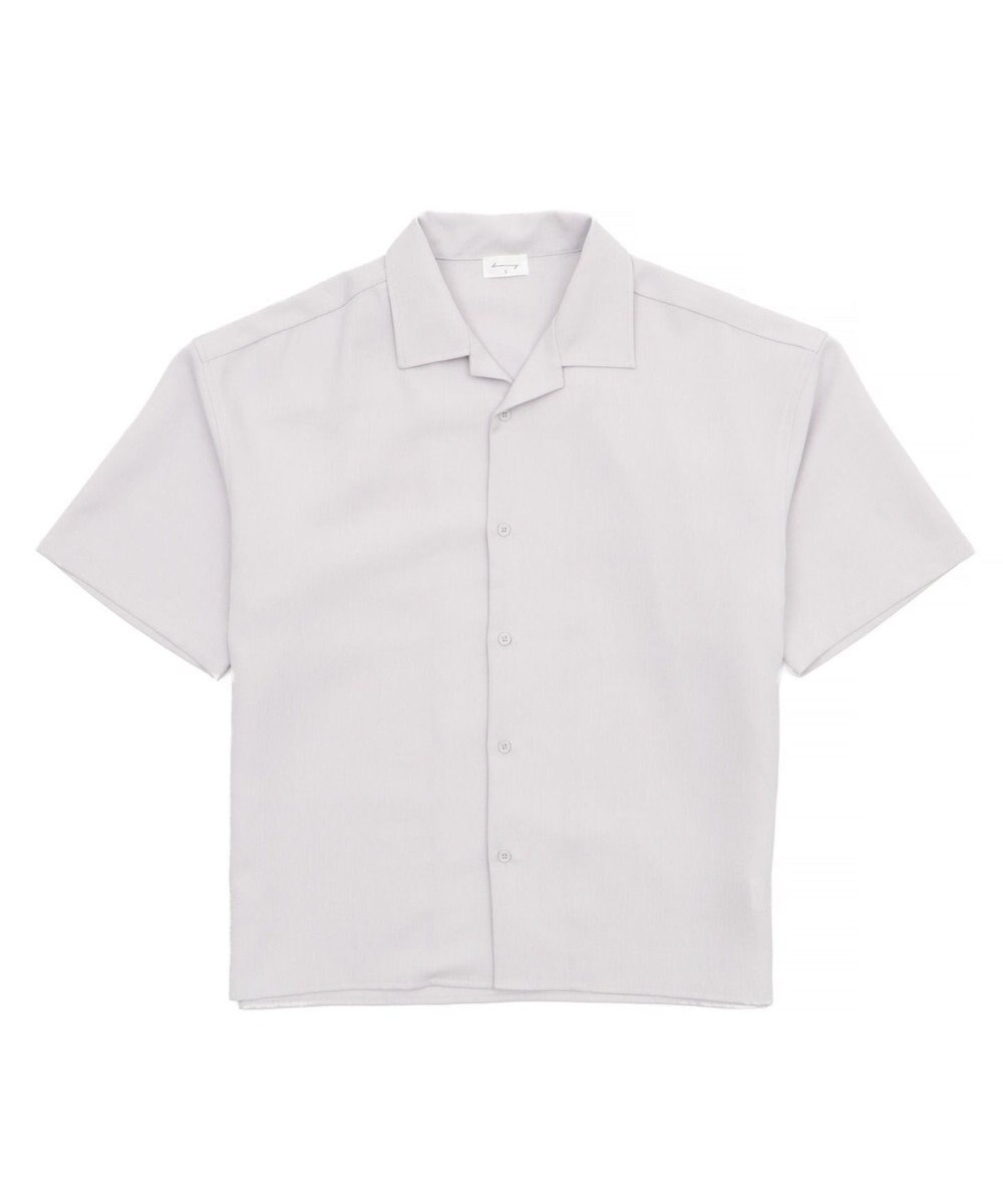 WEGO 【速乾/しわになりにくい/MLサイズ展開】ドライポリオープンカラーシャツ（SS） 