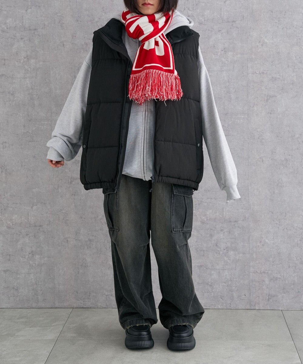 WEGO 【ユニセックス着用ITEM】ロゴマフラー 