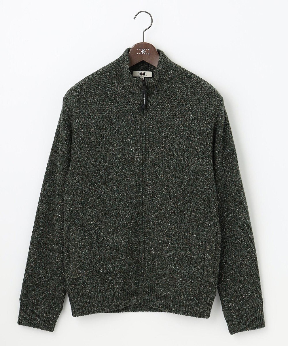 JOSEPH ABBOUD MOUNTAIN 【UNISEX】総裏フルZIP ニットブルゾン 