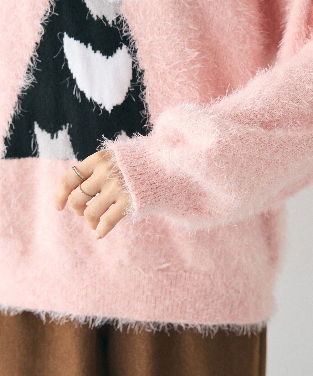 CRAFT STANDARD BOUTIQUE アニマルシャギーニットプルオーバー 